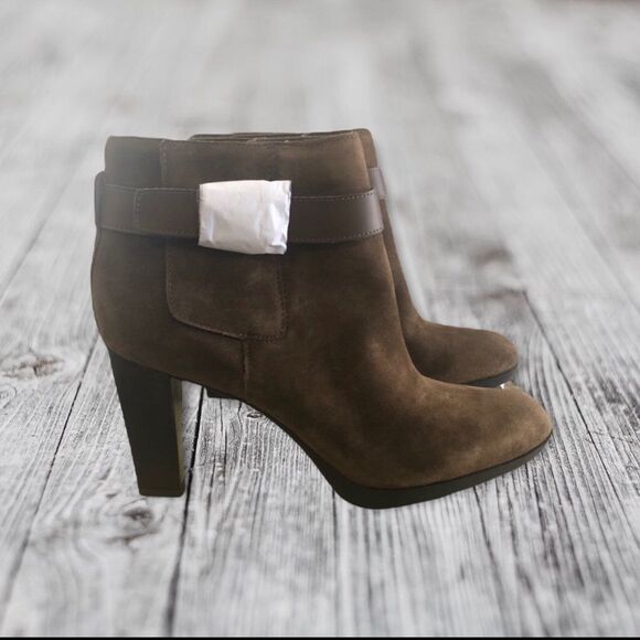 Franco Sarto Idrina Suede Ankle Boots 8M - Picture 3 of 7